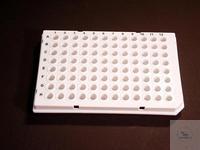 96 Well Semi-Skirted LP PCR Platte, weiß This design has a 7mm (approx.) skirt w