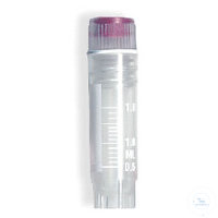 Kryoröhrchen 2.0 ml, PP, mit Innengewinde, freistehend, steril, 100 Stk./Pack mi