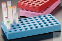 Kryoröhrchen-Workstation, blau, PP, 5x10 Plätze, mit alphanumerischer Kennzeichn
