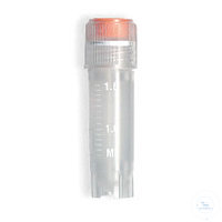 Kryoröhrchen 1,8 ml, Außengewinde, freistehend, graduiert, Durchmesser: 12.5 mm,