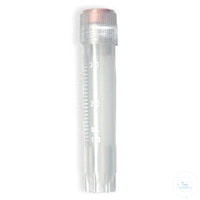 Kryoröhrchen 3,0 ml, Außengewinde, freistehend, graduiert, Durchmesser: 12.5 mm,