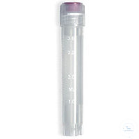 Kryoröhrchen 3,8 ml, Außengewinde, freistehend, graduiert, Durchmesser: 12.5 mm,