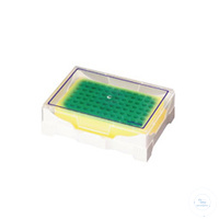 IsoFreeze Bench Cooler 96x 0,2 ml Reaktionsgefäße Farbwechsel gelb/grün Bench...