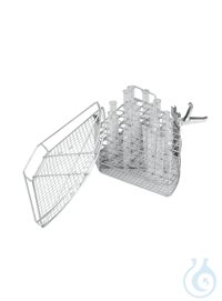 E149 1/4Cont.80Reagen.105, Insert for optimum loading of 80 test tubes, 16 x...