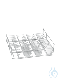 E136 1/1 f.56 Petrihalbs., Insert for optimum loading of 56 half petri...