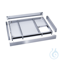 FP900 Plinth 900mm, Plinth Incl. drip tray and openings for connecting...
