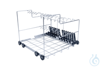 A200 Wagen für Pipetten, Mobile unit for the optimum loading of 38 pipettes....