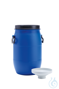 E316 Umfüllset Einwegh., Plastic barrel For refilling single use resins E316...