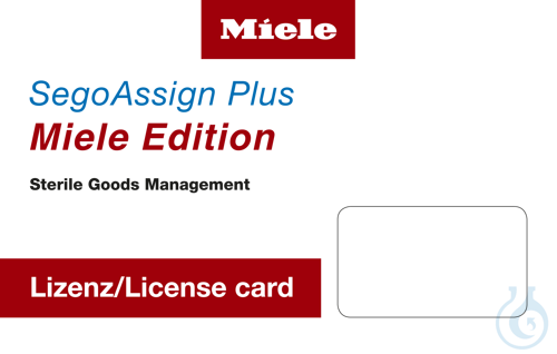 Miele APS 102 Sego, Zubehoer Prof. IT Loesungen