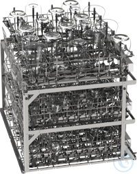 Trolley APLW 511, Mobile unit no levels, for cleaning laboratory...
