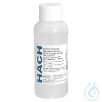 Sodium chloride Standard Solution; 1000 ± 10 µS/cm; 100 mL Sodium chloride...