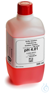 BUFFER SOLN, RED pH 4.01, 500 mL BUFFER SOLN, RED pH 4.01, 500 mL