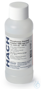 Phosphorus Standard Solution (NIST), 1000 mg/l as P, 100 mL Phosphorus...