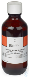 Sodium Nitrate, 0.5 M.500 mL Sodium Nitrate, 0.5 M.500 mL 