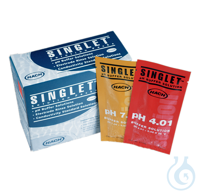 Singlet pH buffer solutions pack 4.01/7.00 Singlet pH buffer solutions pack...