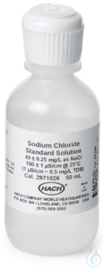 Sodium Chloride Standard Solution, 49 mg/L, 50 mL Sodium Chloride Standard...