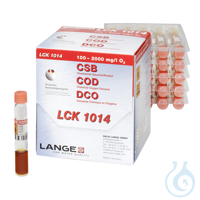 COD cuvette test for high loaded Ch loride samples 100-2000 mg/l COD cuvette...
