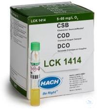cuvette test CSB/COD/DCO measuring range 5-60 mg/l cuvette test CSB/COD/DCO...