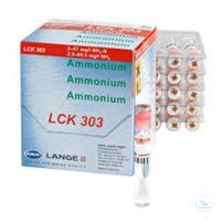 Ammonium cuvette test measuring range 2.0-47 mg/l NH4-N * Ammonium cuvette...
