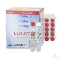 Chloride Cuvette Test/measur. range 1-70 mg/l+70-1000 mg/l * Chloride Cuvette...