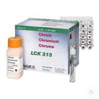 Chromium (III and VI) cuvette test measuring range 0.03-1.0 mg/l* Chromium...