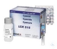 Cyanide, free, cuvette test measuring range 0.01-0.5 mg/l * Cyanide, free,...
