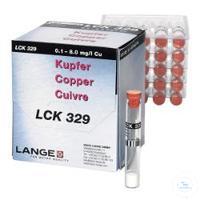 Copper cuvette test measuring range 0.1-8.0 mg/l Copper cuvette test...