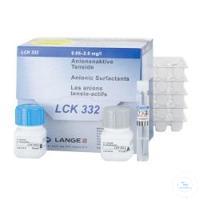 Anionic surfactants, cuvette test measuring range 0,05-2 mg/l (MBAS) Anionic...