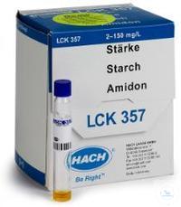 Starch cuvette test measuring range 5-150 mg/l * Starch cuvette test...