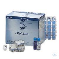 TOC cuvette test 30-300 mg/l, 25 tests/Pk TOC cuvette test 30-300 mg/l, 25...