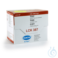 TOC cuvette test, pruging meth. 300-3000 mg/l, 25 Tests/Box TOC cuvette test,...