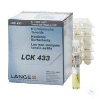 Non-ionic surfactants, cuvette test measuring range 6-200 mg/l Non-ionic...