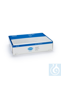 Iron, trace, cuvette test 50 mm measuring range 0.01-1.0 mg/l * Iron, trace,...