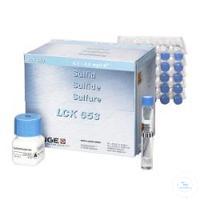 Sulphide cuvette test measuring range 0.1 - 2.0 mg/l Sulphide cuvette test...