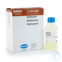 Hydrazine pipette test measuring range 0.01-2.0 mg/l Hydrazine pipette test...
