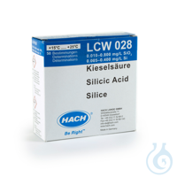 Silic acid pipette test measuring range 0.01-0.8 mg/l SiO2 Silic acid pipette...