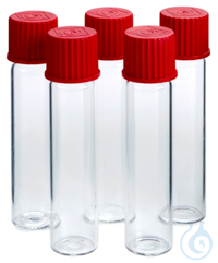 Reaction vessels with cap, pk/5 Reaction vessels with cap, pk/5