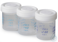 3x50 ml printed flasks for benchtop conductivity calibration 3x50 ml printed...
