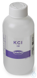 Electrolytic solution (KCl 3M), 250ml flask. Electrolytic solution (KCl 3M),...