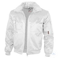 Pilotenjacke 1-farbig 100014 weiß Größe S