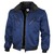 Pilotenjacke 1-farbig 100016 marine Größe S Austrennbares Faserpelzfutter....