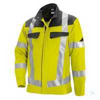 Hi-Vis COMFORT Arbeitsjacke 2012845-8653 warngelb-dunkelgrau Größe N 44/46...