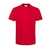 Classic T-Shirt rot, Größe XS Klassisches T-Shirt mit rundem Halsausschnitt,...