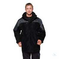 100815 Icon Airtech® Winterjacke 3-in-1 4816 GT, schwarz-grau Größe XS...