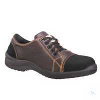 Halbschuh S3 SRC LIBERT`IN BAS CHOCOLAT 1018 Größe 35