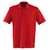 Polo-Shirt 56066213-55 mittelrot Größe XS Kurzarm, mit 3er-Knopfleiste.
