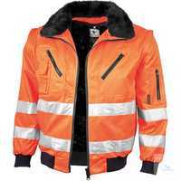 Warnschutz-Pilotenjacke 61931B1 warnorange Größe S Reflexstreifen: 3M™-8910,...