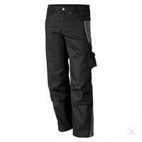 Bundhose 61938TC8 schwarz-grau Größe 102 Bund mit 6 Gürtelschlaufen. Gummizug...