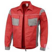 Bundjacke 61939TC2 feuerrot-grau Größe S