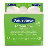 Salvequick-Pflaster 6943 Wundschnellverband in einer Refill-Pappverpackung....